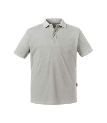 Russell Mens Pure Organic Polo (Stone)