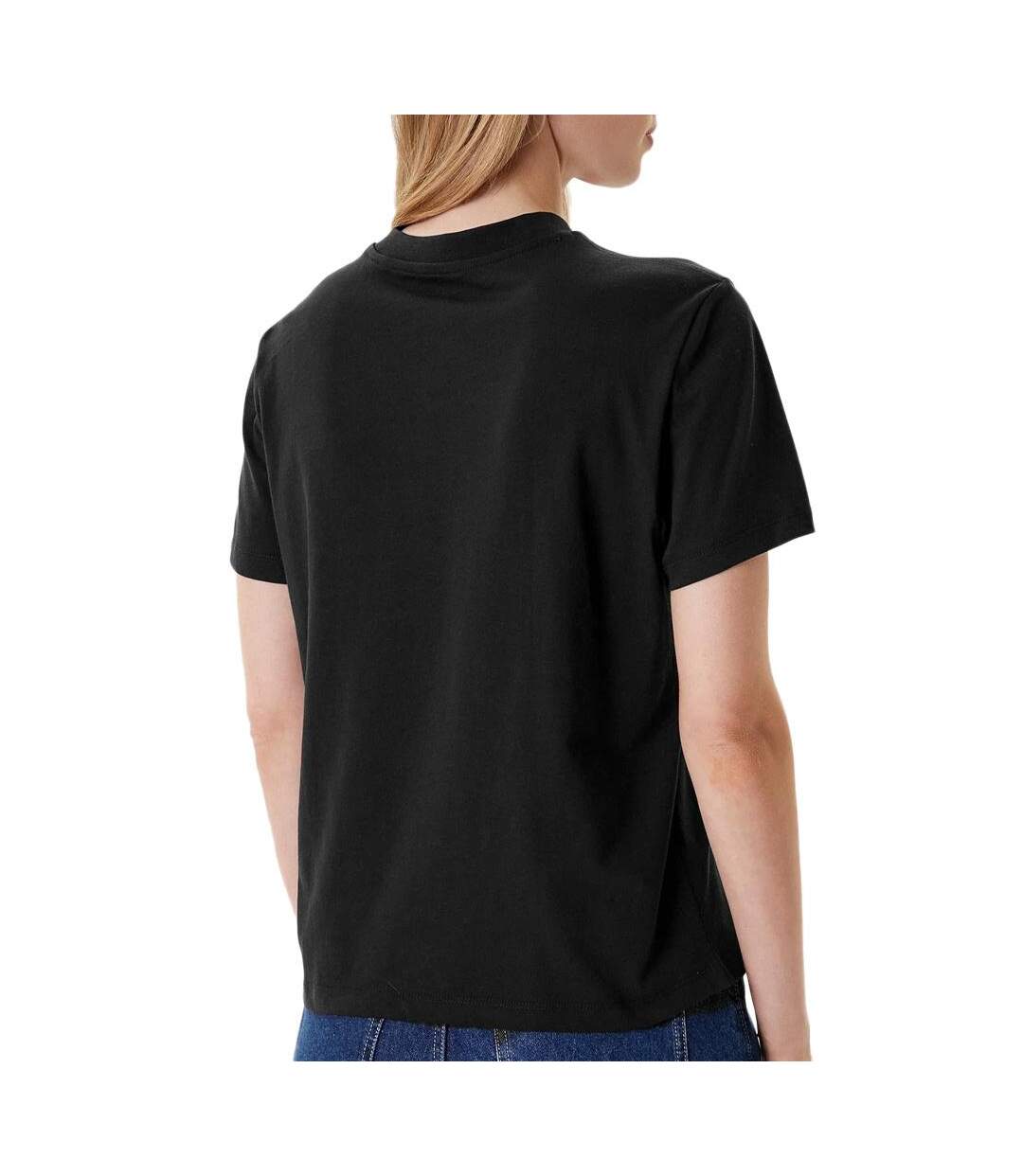 Lot de 2 t-shirt noir/blanc femme calvin klein jeans monologo-2