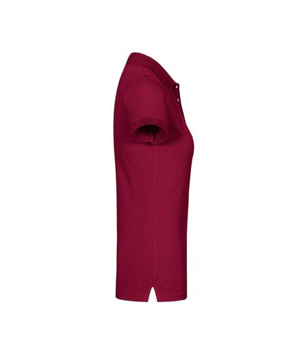 Polo Excd Femme Bordeaux Promodoro