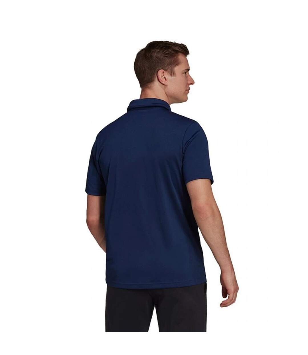 Polo Entrada Homme Bleu Marine Adidas-3