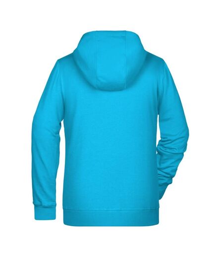 Veste À Capuche Femme Turquoise Vif James And Nicholson