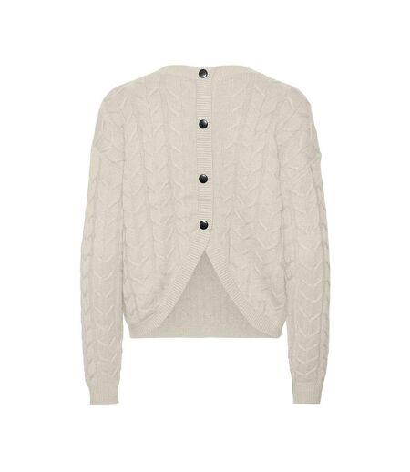 Pull beige femme vero moda tilda