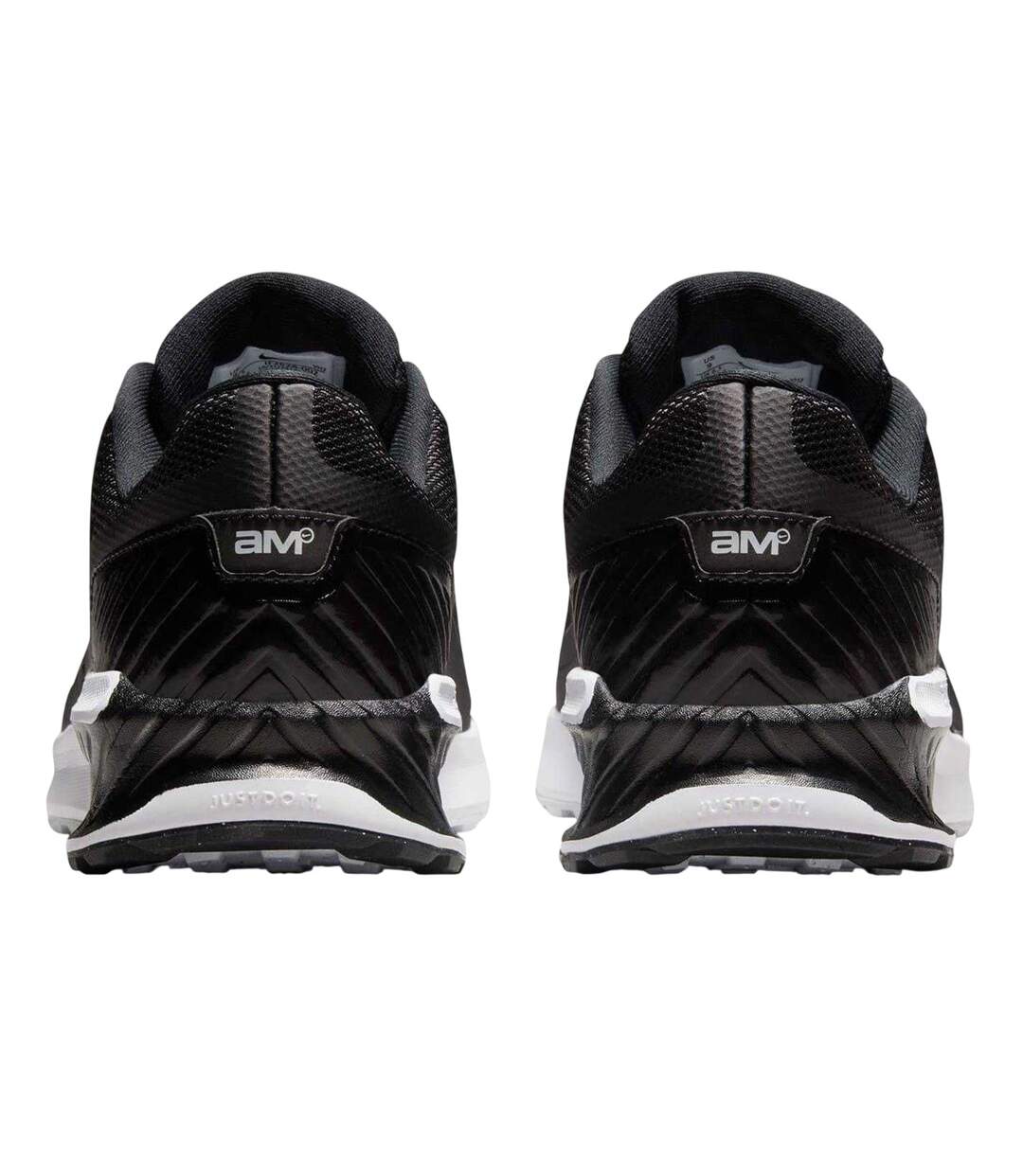Womens/ladies Air Max Bia Trainers Black White Nike-2