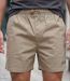 Short homme MAYFLOWER 710117U003 lierre beige : le bermuda 3 poches robuste en polycoton-1