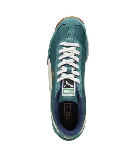 Baskets Motif/style Rétro Easy Rider Homme Émeraude Blanc Puma
