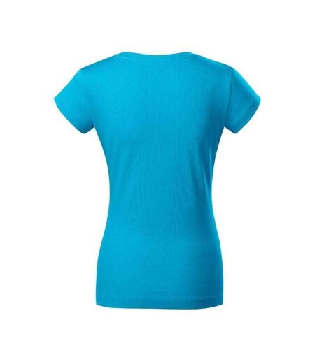 T-shirt Femme Turquoise Vif Malfini