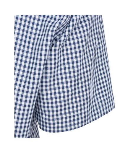 Chemise Motif/style À Carreaux Havaii Homme Noir Di Selentino