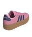 Baskets Court Bold Femme Rose Bleu Marine Adidas-2