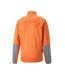 Sweat 1/4 de zip Orange Homme Puma Raincel - L