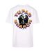 T-shirt Toss It Up Homme Blanc Mister Tee-3