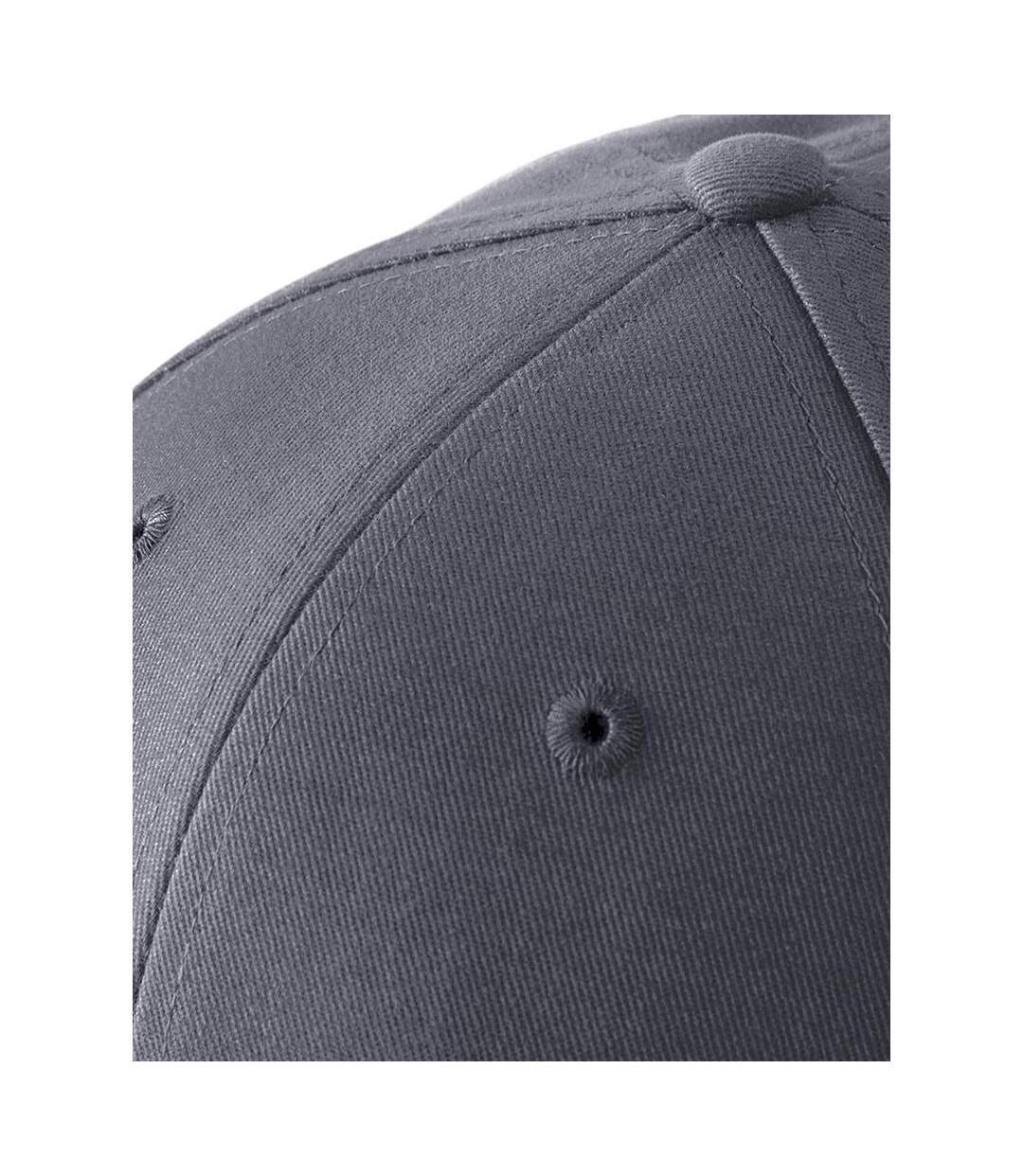 Adultes Unisex Athleisure Cotton Baseball Cap Graphite Noir Beechfield-3