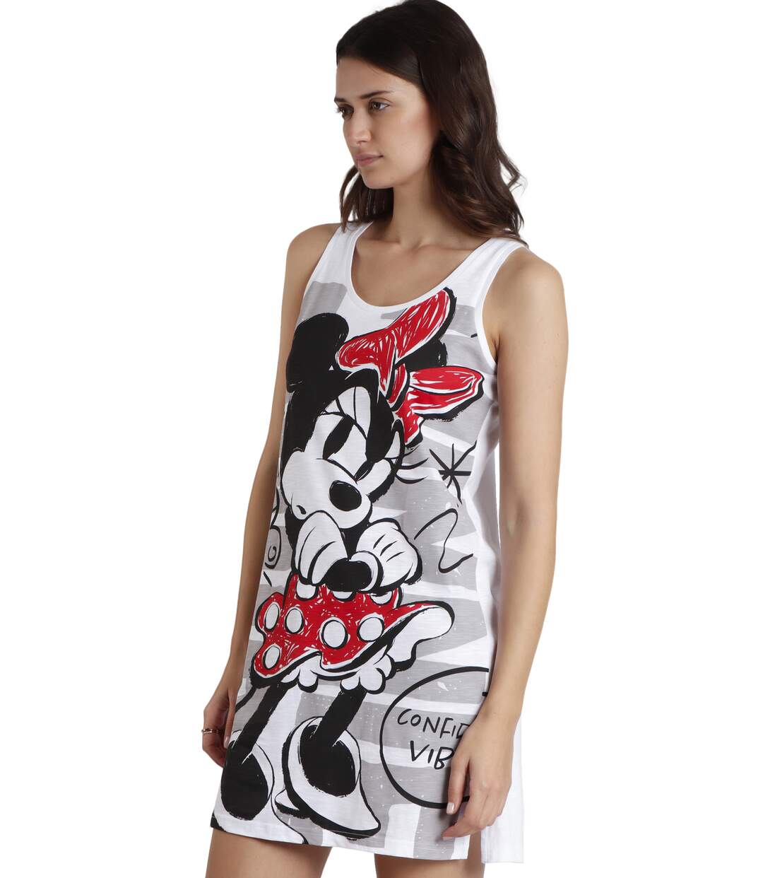 Chemise de nuit sans manches Stay True Disney Admas-2