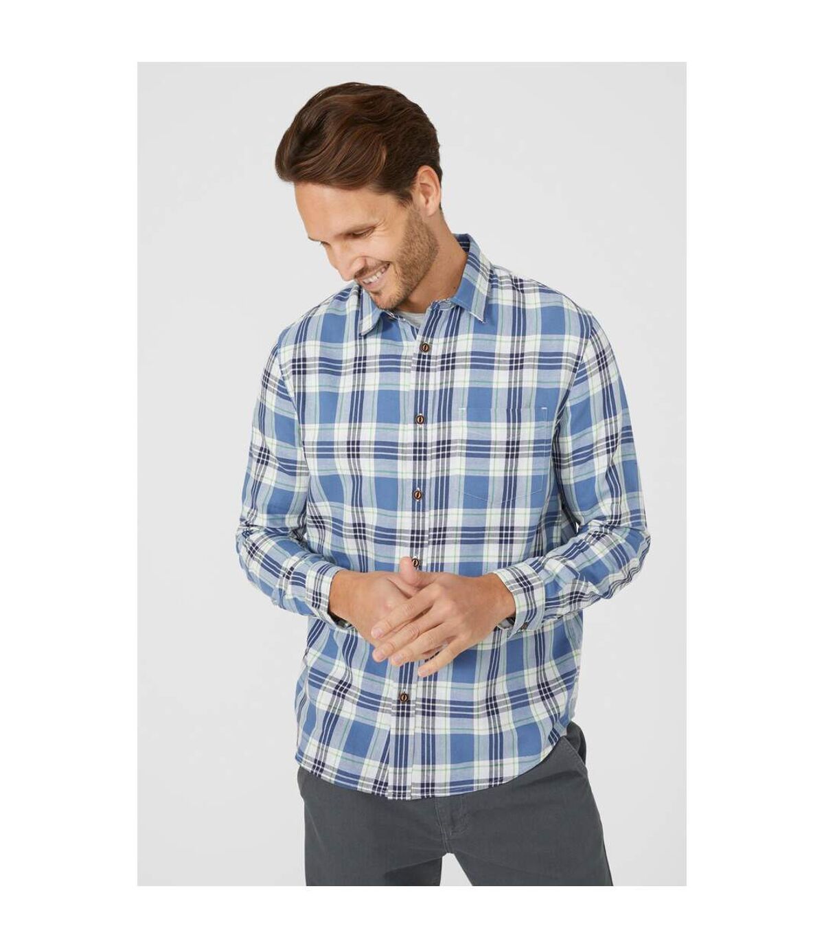Mantaray - Chemise - Homme (Bleu clair) - UTDH2942