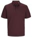 Polo manches courtes - JACK&JONES - Unisexe - JJ7556 - rouge vin port royal