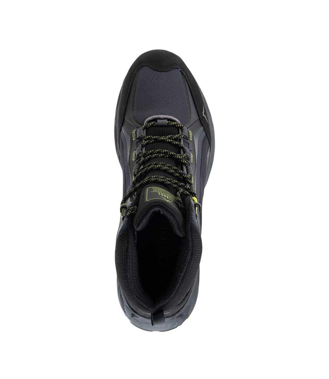 Chaussures De Randonnée Embawa Homme Gris Foncé Noir Vert Clair Elbrus-4