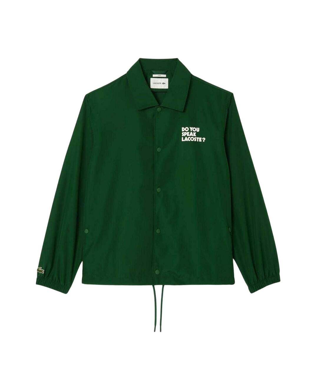Veste D´entraîneur Homme Vert Lacoste-1