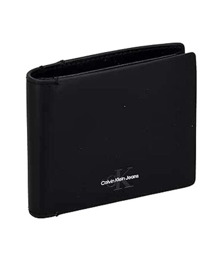Portefeuille noir homme calvin klein jeans monogram