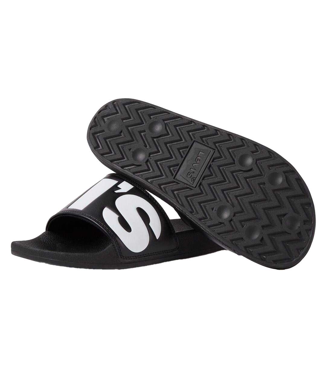 Mens June Sliders Light Pink Levis-3