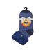 Ladies Non Slip Thermal Low Cut Ankle Slipper Bed Socks with Grips-2