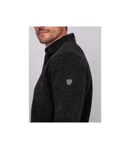 Pull polo chenille col boutonné LOCTOBIR