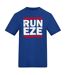 T-shirt Runeze Homme Bleu AWD-1