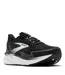 Womens/ladies Revel 8 Running Shoes Black White Brooks-2