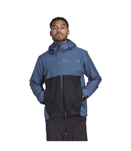 Imperméable terrex multi homme noir / bleu Adidas