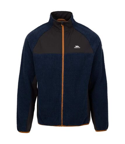 Mens cranwell fleece jacket blue smoke Trespass