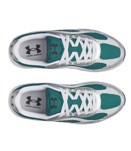 Baskets Motif/style Sportif Tech Homme Vert Gris Pâle Noir Under Armour