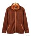Veste Polaire Grandes Tailles AXRIGA2M Marron/Orange (Axone)-2