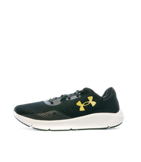 Chaussures de running noir/doré homme under armour charged pursuit 3