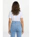 T-shirt manches courtes brodées coton stretch-2