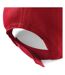 Lot de 2  casquettes à carreaux adulte rouge Beechfield