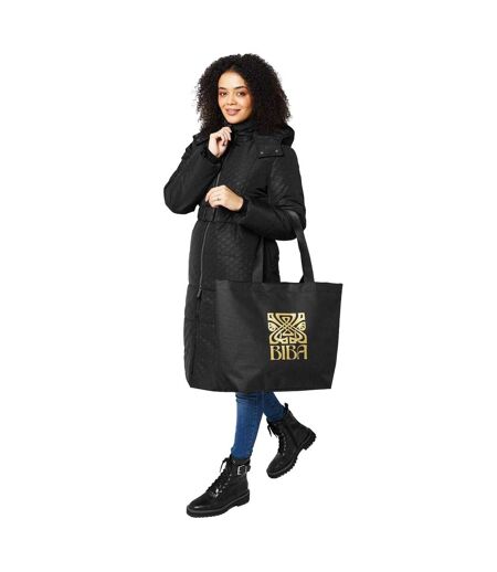 Tote Bag Motif/style Logo Taille Unique Noir Biba