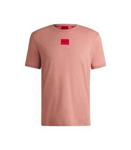 T-shirt Diragolino Homme Rose Hugo