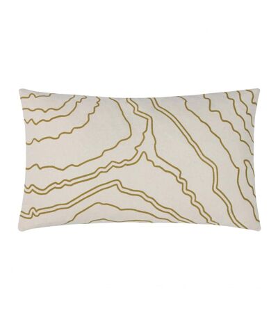 Elise abstract cushion cover 30cm x 50cm nougat Hoem