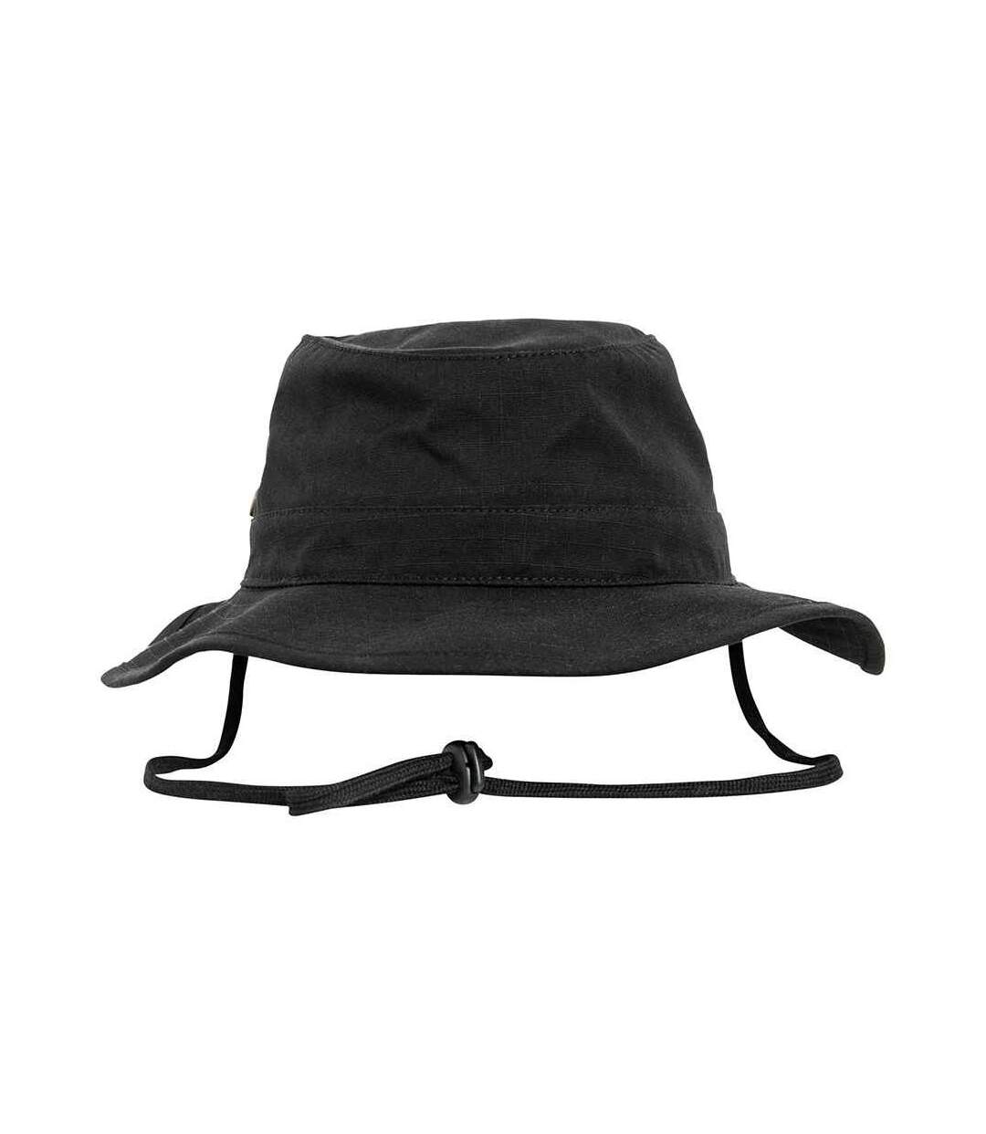 Chapeau de pêcheur noir Flexfit-1