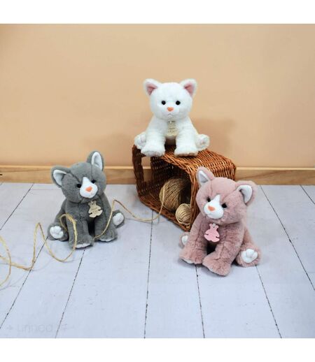Peluche chat polyester collection LUCKY