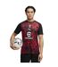 Mens 2025/2026 Ac Milan T-shirt Red Black Puma-4
