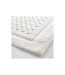 Tapis de Bain Jacquard Damaris 50x80cm Blanc