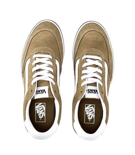 Mens Brooklyn Canvas Trainers Bayleaf Grey Vans