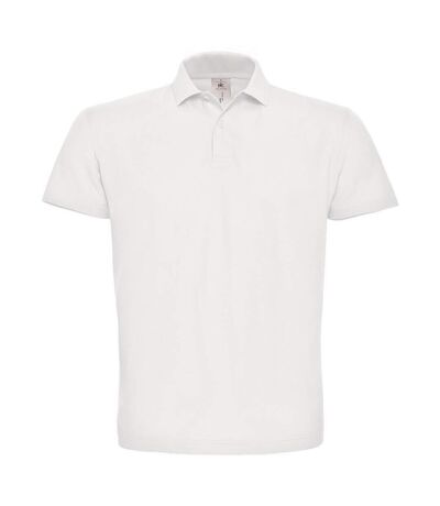 Polo id.001 homme blanc B&C