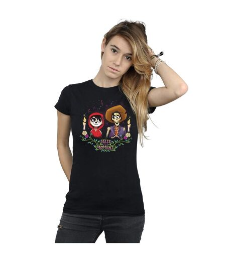 Disney - T-shirt COCO MIGUEL AND HECTOR - Femme (Noir) - UTBI14326