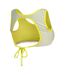 Haut De Maillot De Bain Motif/style Rayures Horizontales Femme Jaune À Rayures Speedo-4