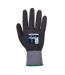 Unisex adult a354 dermiflex ultra pro grip gloves s black Portwest-2