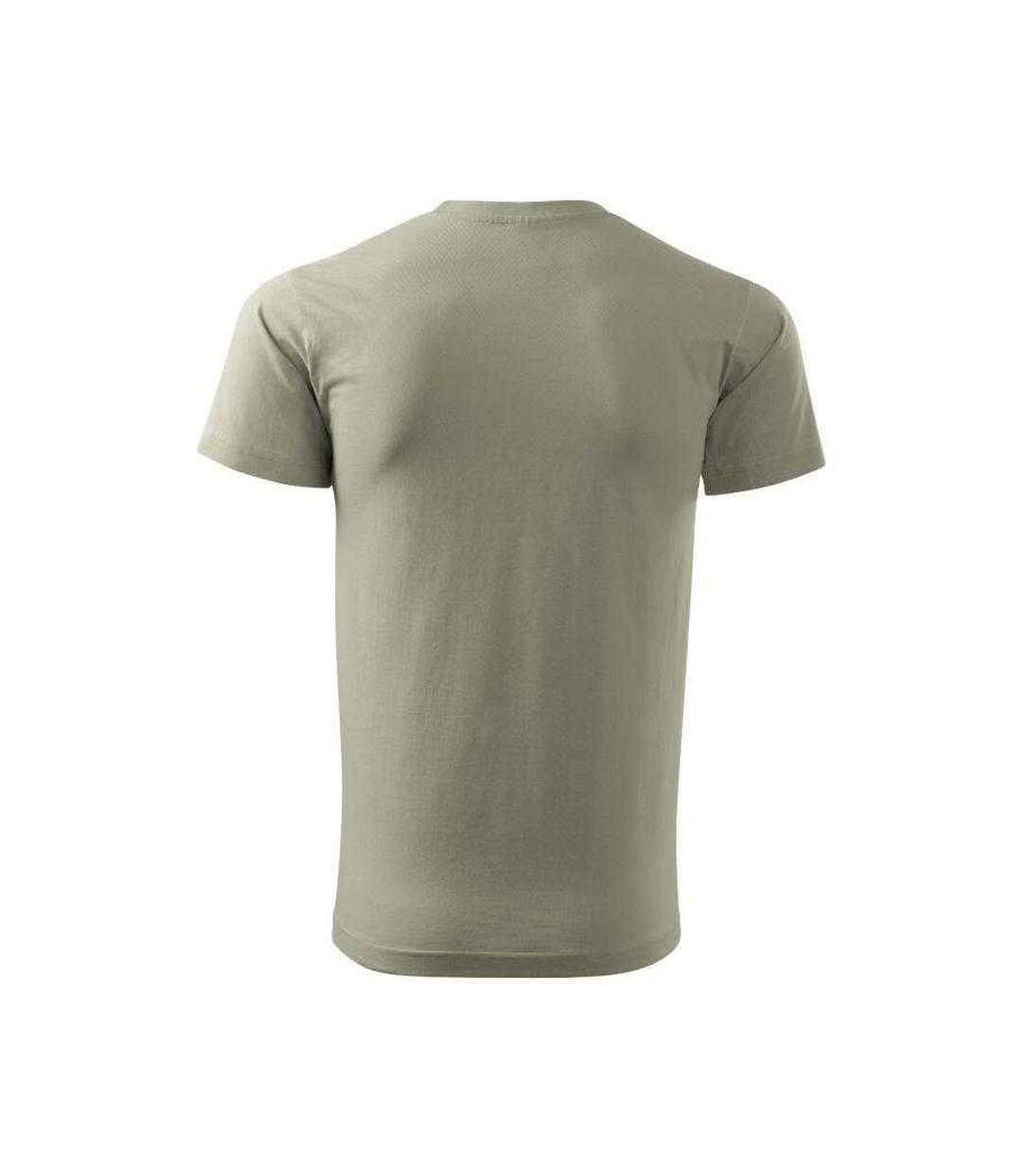 T-shirt Basic Homme Kaki Clair Malfini-2