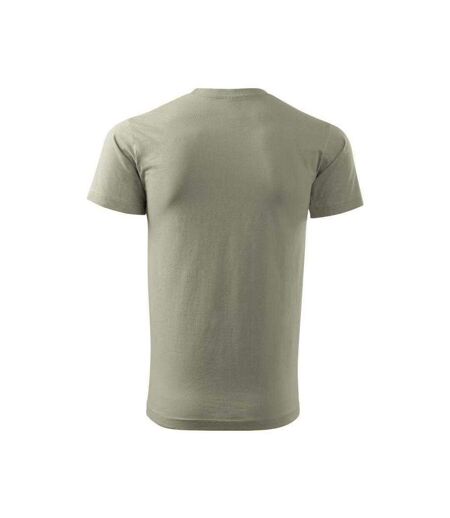 T-shirt Basic Homme Kaki Clair Malfini