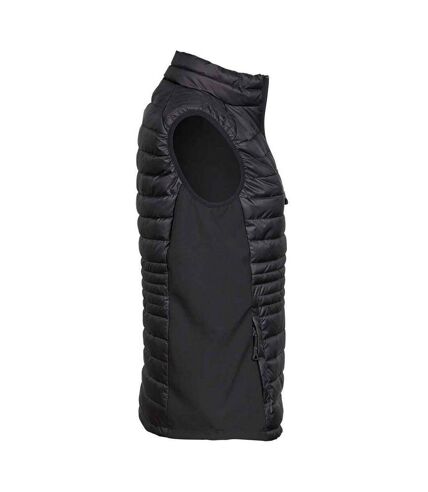 Tee Jays Womens/Ladies Crossover Padded Body Warmer (Black)