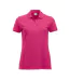 Womens/ladies Marion Polo Shirt Bright Cerise Clique-1