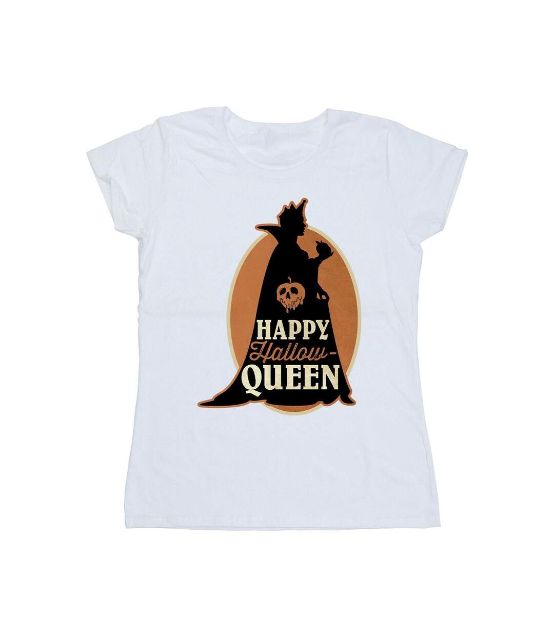 Disney T-shirt en coton Femmes/Dames Villains Hallow Queen (Blanc) - UTBI44563-1